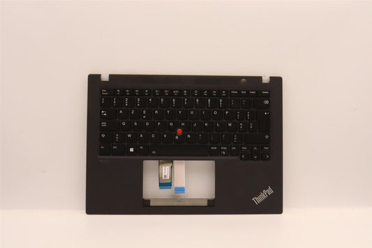 Lenovo ThinkPad T14s Gen 3 Keyboard Palmrest Top Cover Belgian Black 5M11H27294