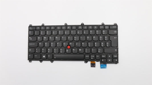 Lenovo Yoga 370 Keyboard Hungarian Black Backlit 01EN401