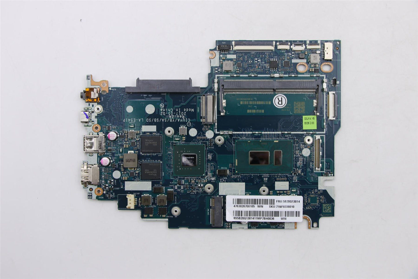 Lenovo MB C 81C9 WIN I5 2G BL FP U42 5B20Q13014