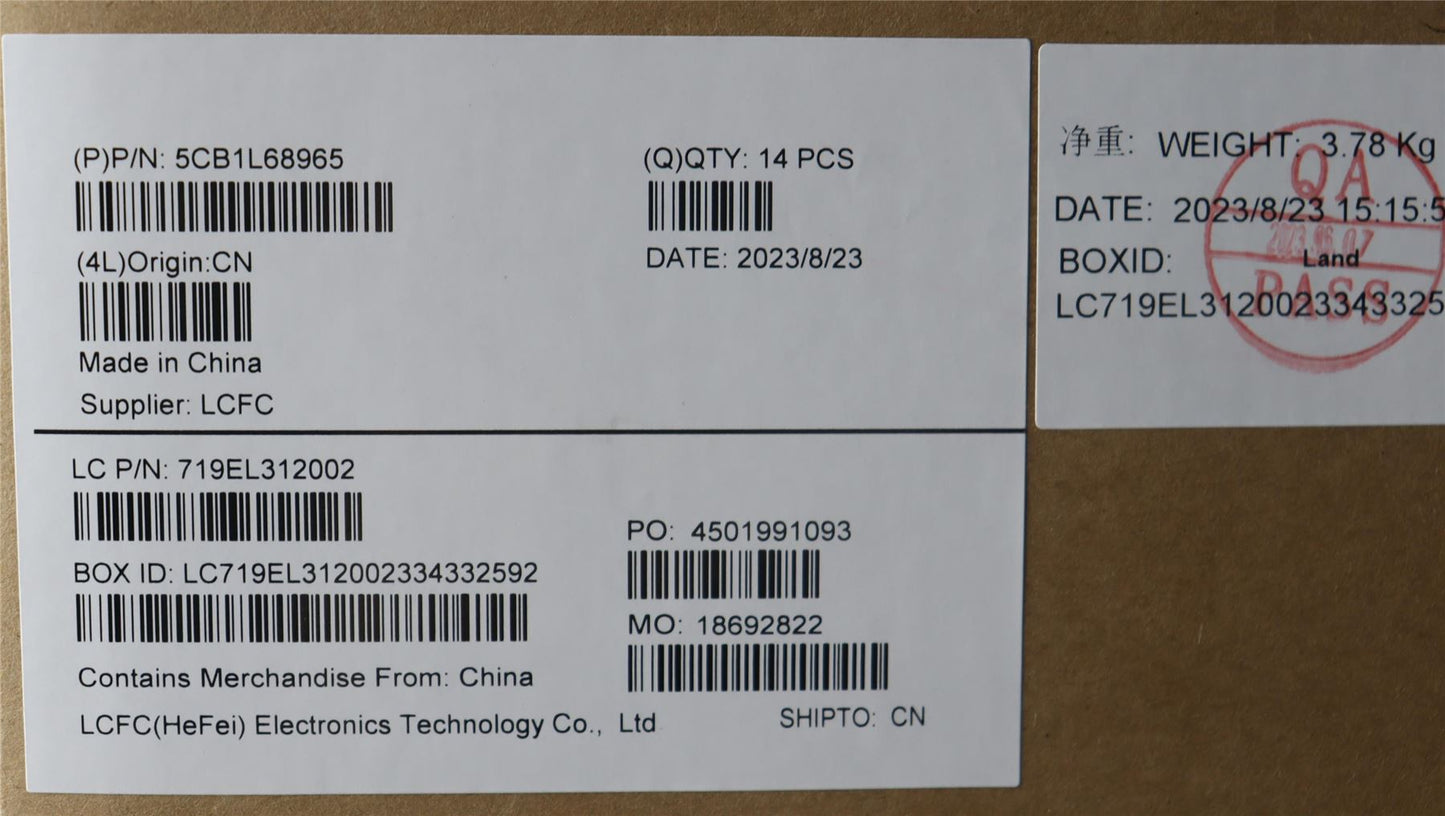 Lenovo Cover L 83AA D TT 5CB1L68965