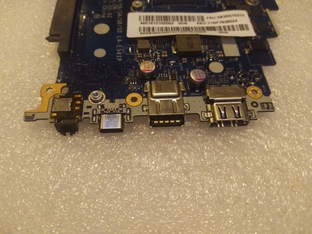 Lenovo 5B20Q15373 MB C 81BQ WIN I78550UN16SGTR NBL