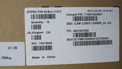 Lenovo Lower Case C 82XF AL CG 5CB1L11317