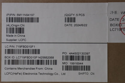 Lenovo MECH_ASM FRU KB ITA BL(TRI)UK Bk 5M11N94200