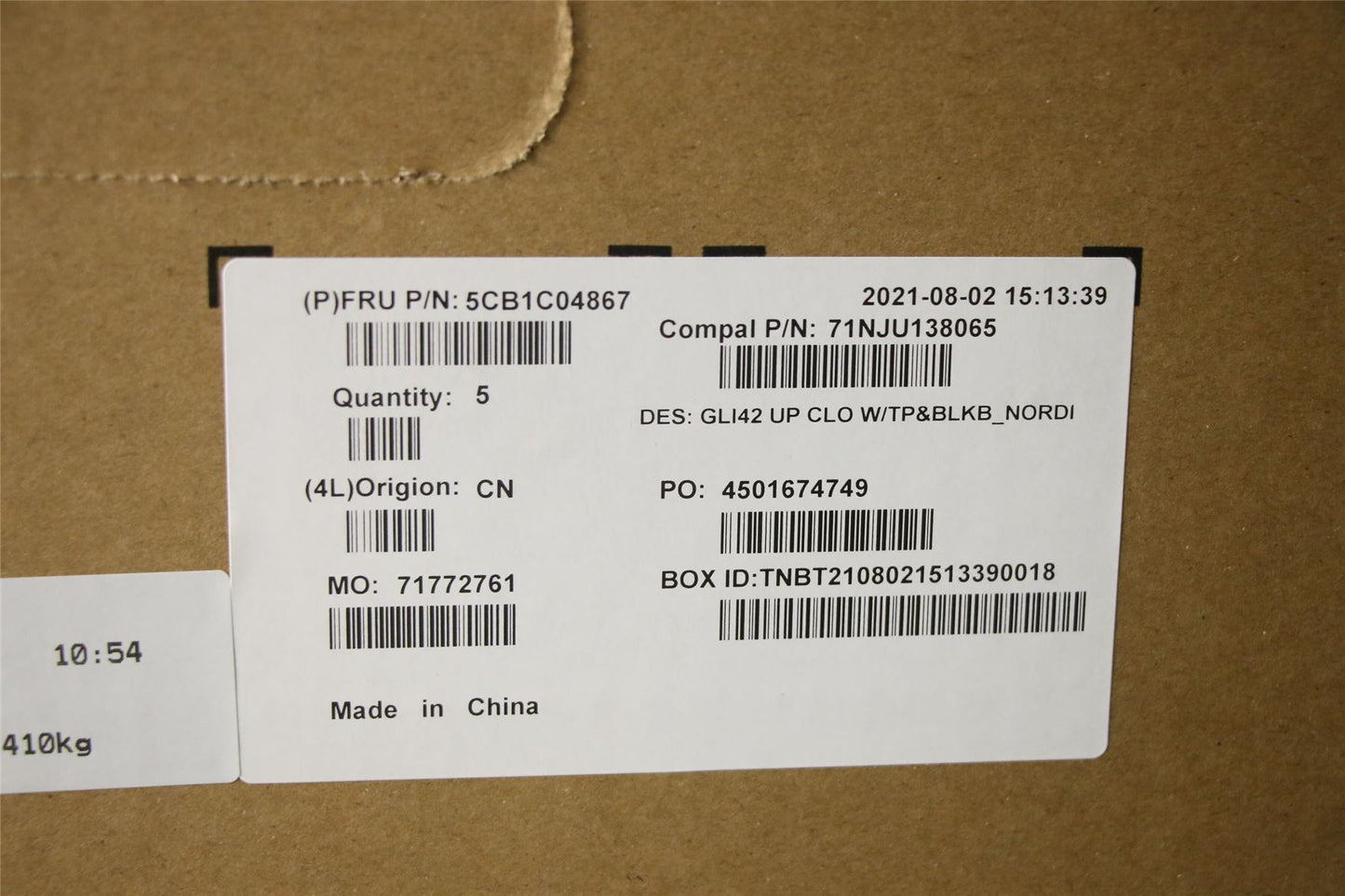Lenovo IdeaPad 5 14ITL6 5 14ACN6 Palmrest Cover Touchpad Keyboard 5CB1C04867