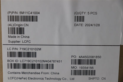 Lenovo Yoga X1 6th Keyboard Palmrest Top Cover Italian Grey 5M11C41004