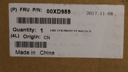 Lenovo MECH_ASM ASSY_CVR_FRONT_NT_M800z_21 00XD959