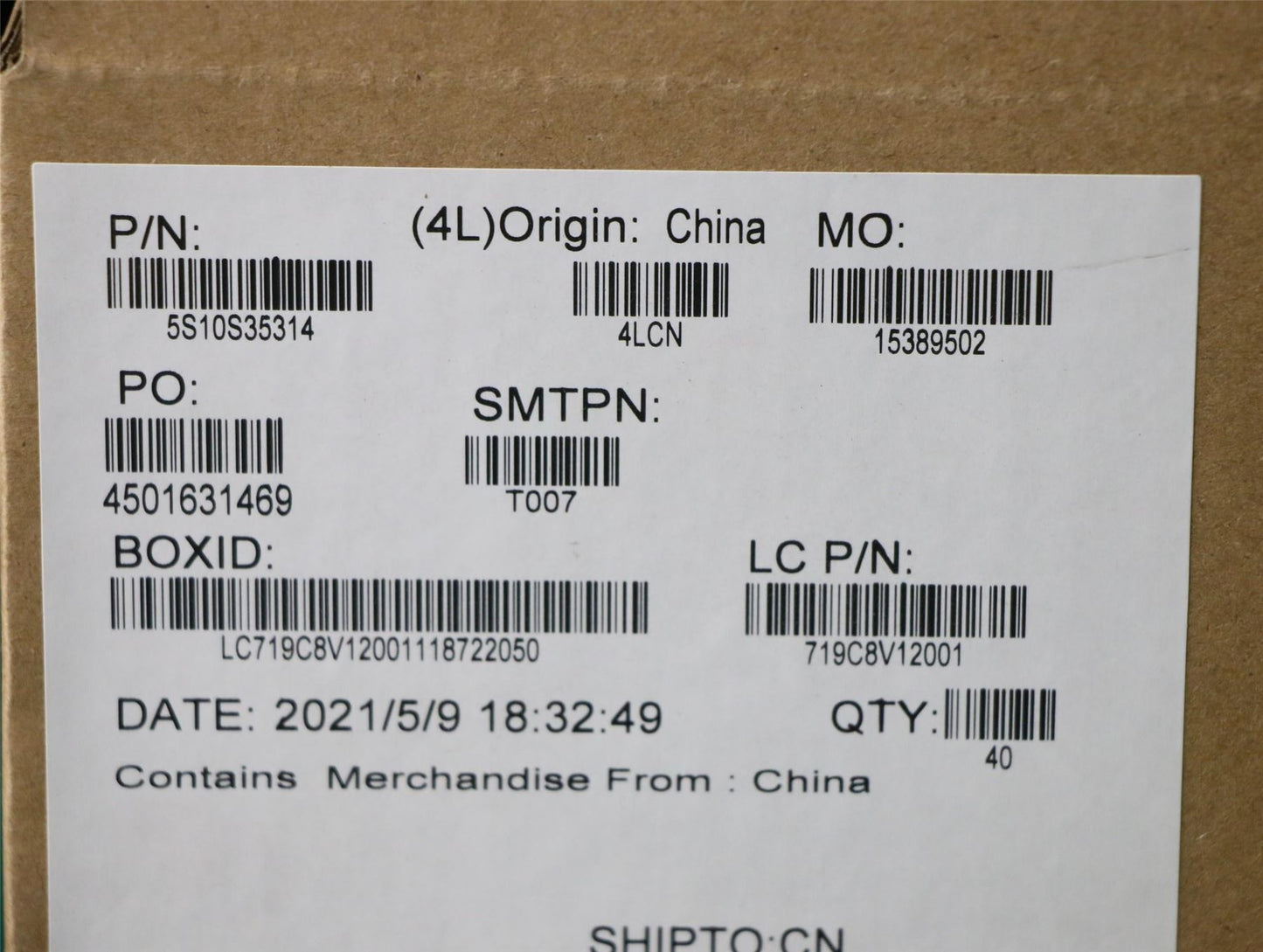 Lenovo SCREW Screw L 82K82.48D 5.0L K 4.5D 5S10S35314