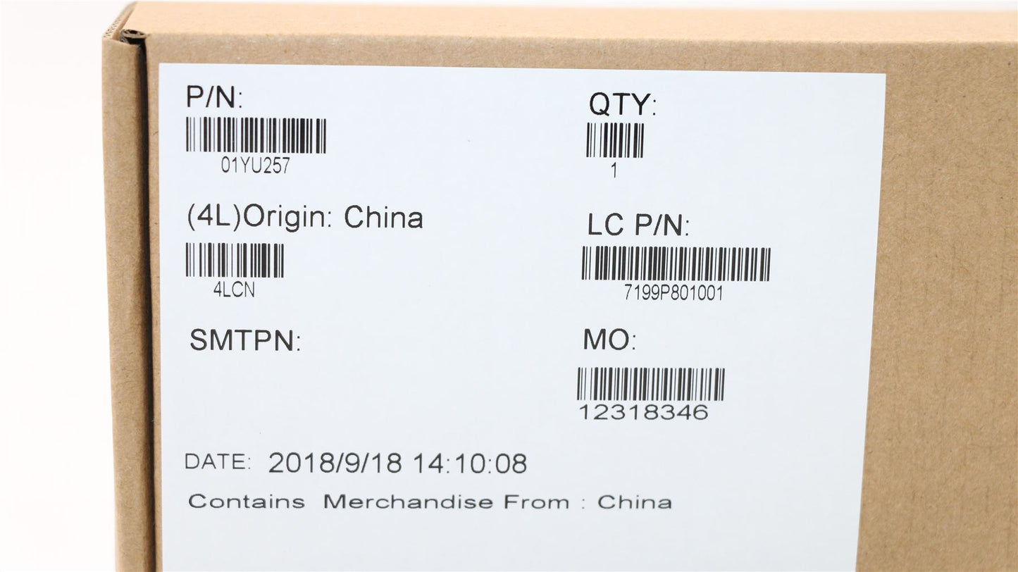 Lenovo ThinkPad P72 Câble Écran LCD LED 01YU257