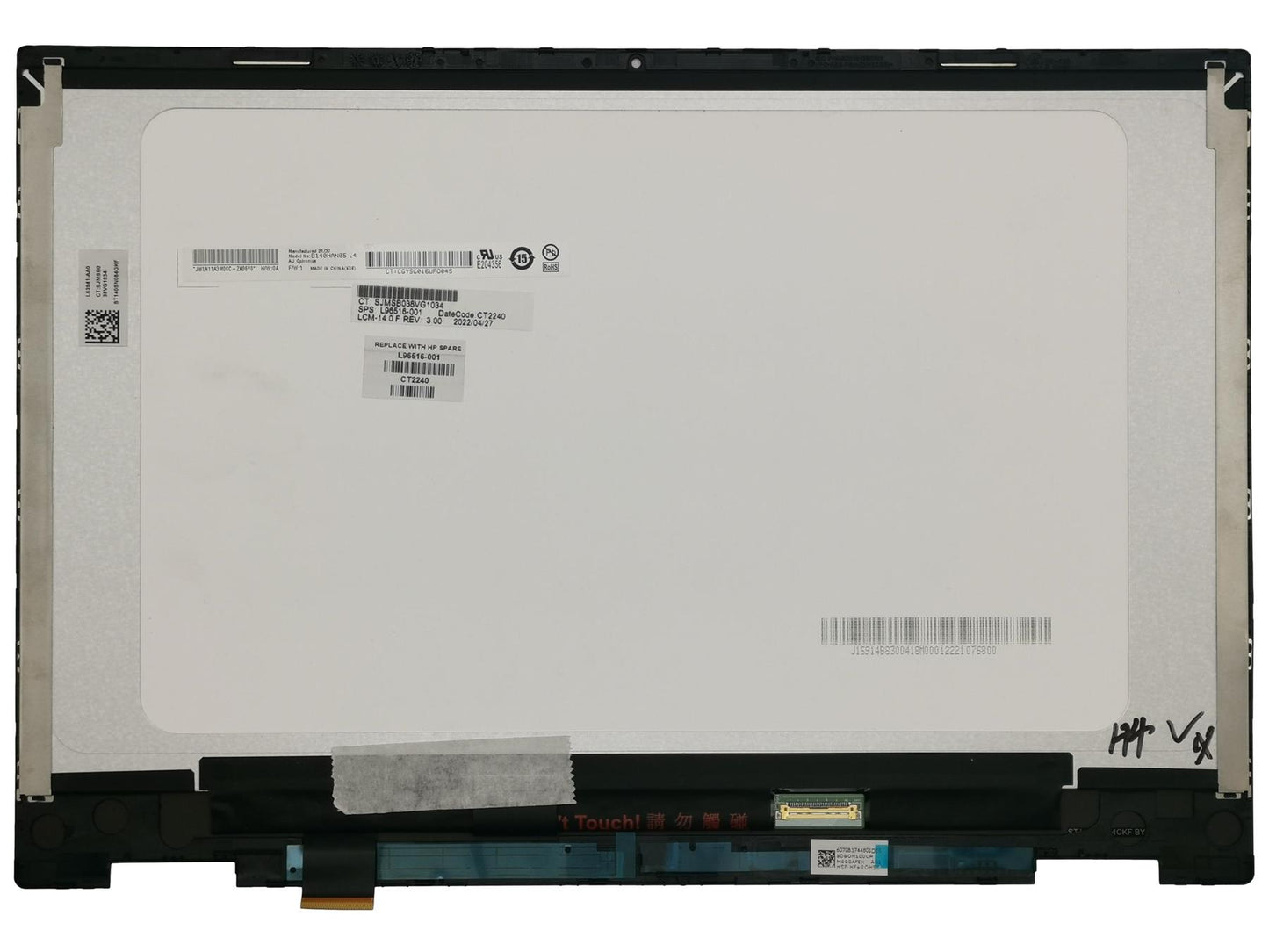 HP Pavilion 14-DW LCD Touch Screen Display Assembly L96516-001