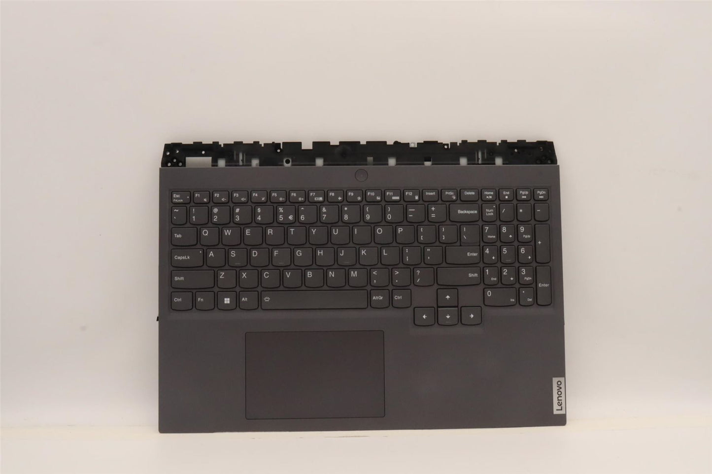 Lenovo 5 16ARH7H Palmrest Cover Touchpad Keyboard US Euro Storm Grey 5CB1H71047