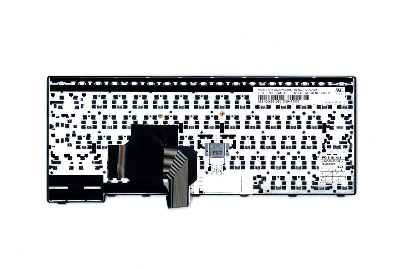 Lenovo ThinkPad E470 E475 Keyboard French Black 01AX011