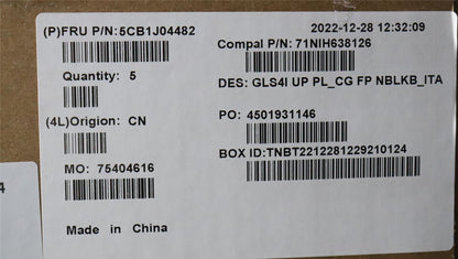 Lenovo UpperCaseASM_ITA C82SD PLCG FPNBL 5CB1J04482