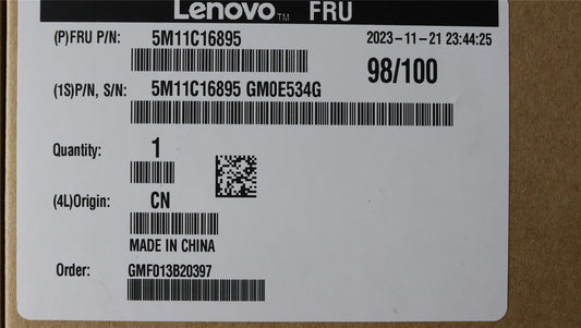 Lenovo MECH_ASM Lock kit & com key 5M11C16895