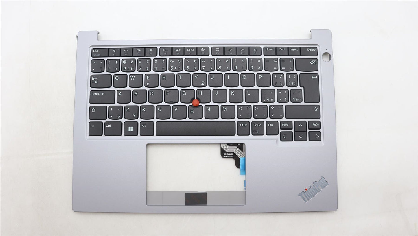 Lenovo ThinkPad E14 Gen 5 Keyboard Palmrest Top Cover Arctic Grey 5M11L92431