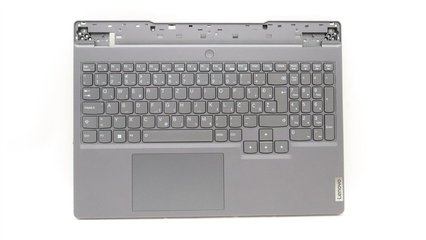 Lenovo 5 15ARH7 Palmrest Cover Touchpad Keyboard Slovenian Storm Grey 5CB1H78483