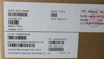 Lenovo IdeaPad 3 14IAU7 Palmrest Cover Touchpad Keyboard Bulgarian 5CB1H56958