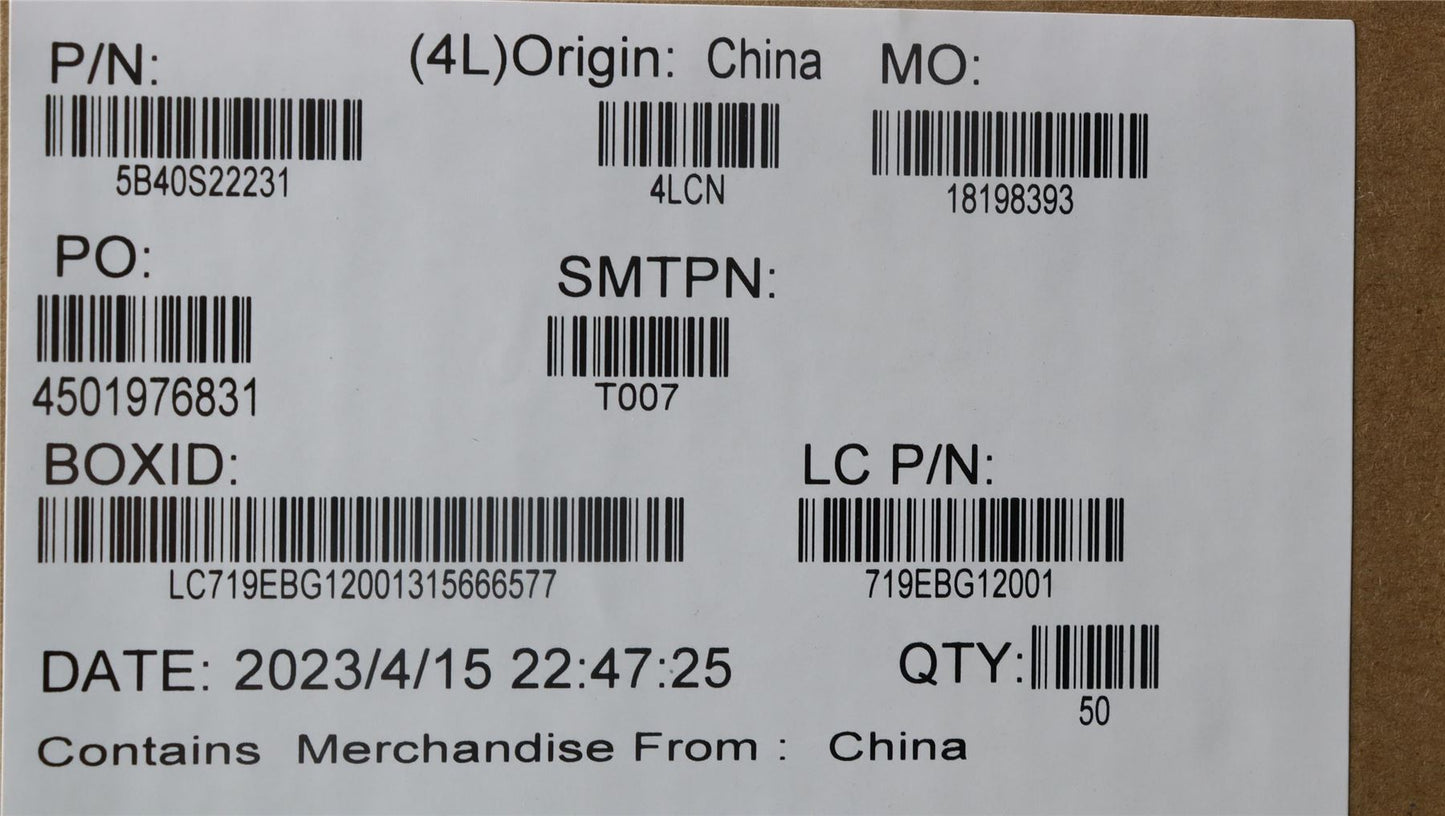 Lenovo BRACKET L83BY TYPE_C 5B40S22231
