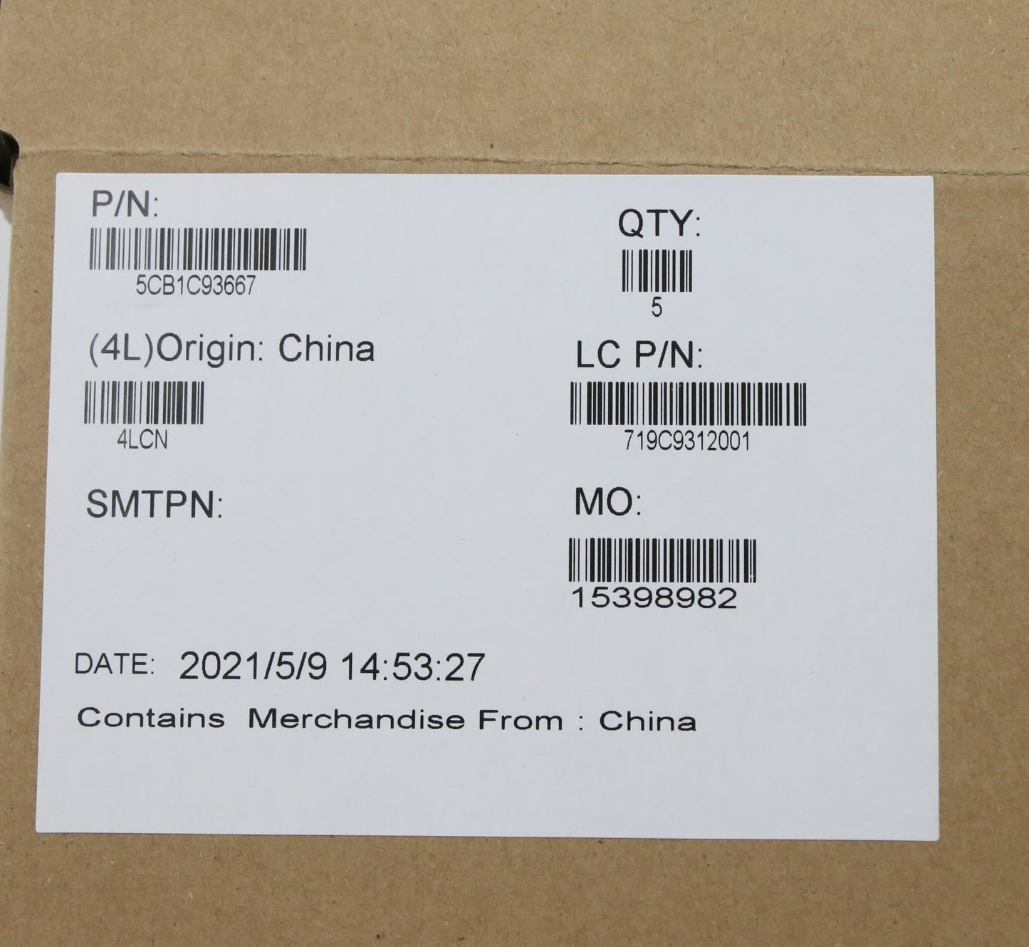 Lenovo hinge Cover M L 82K8 BK 5CB1C93667