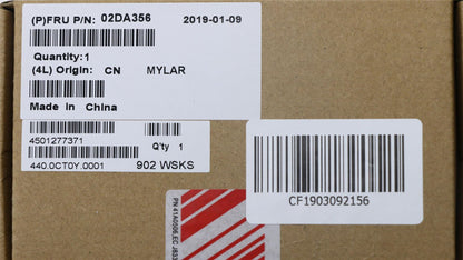 Lenovo MECHANICAL FRU MYLAR CU FOIL IR CAM 02DA356