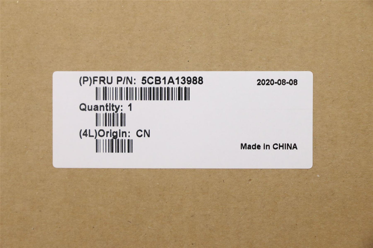 Lenovo Upper C81YM PL_BLK NFP BLKB_RUS 5CB1A13988
