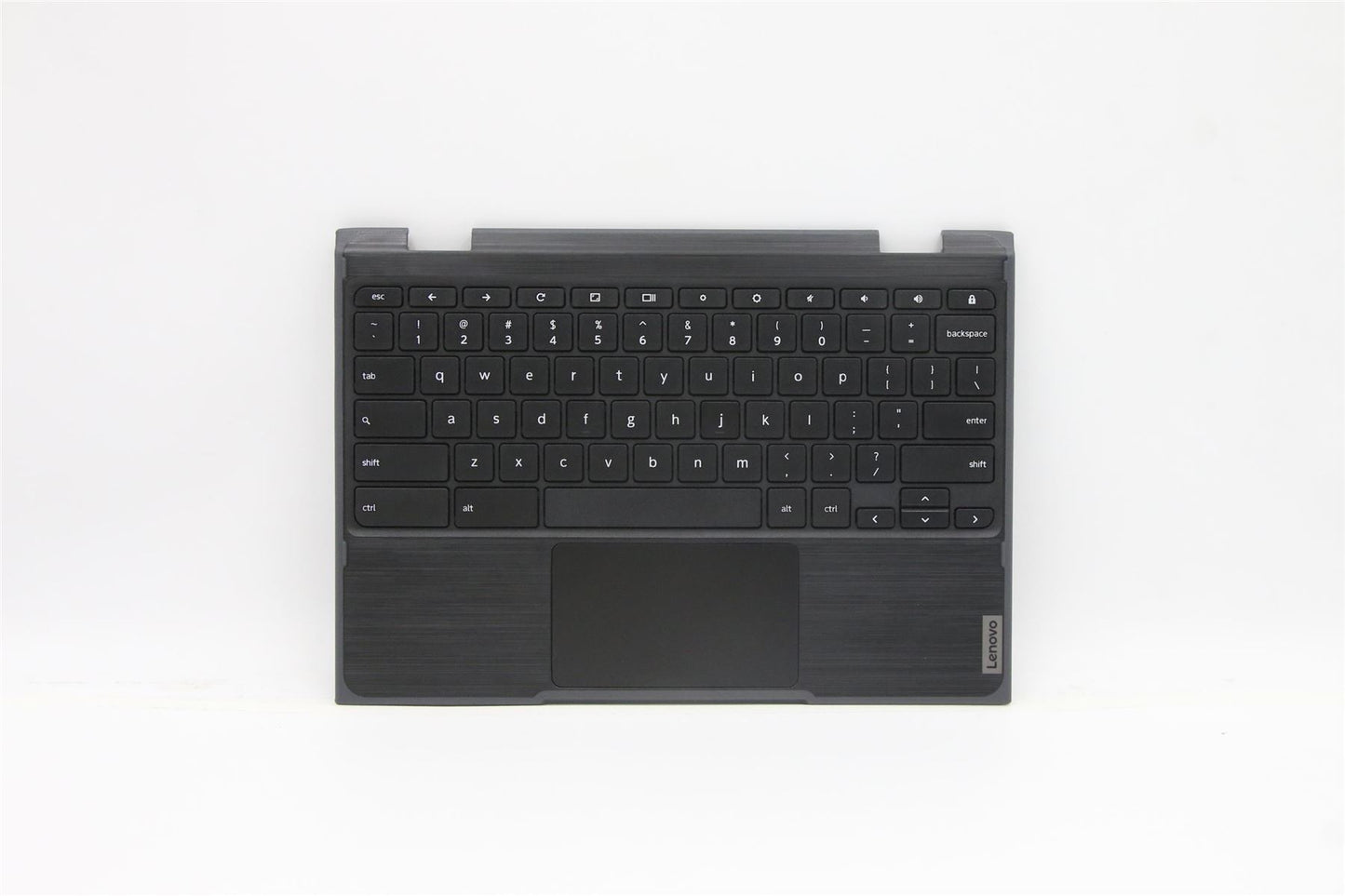 Lenovo Chromebook 300e 2nd Keyboard Palmrest Top Cover US Black 5CB1D01540