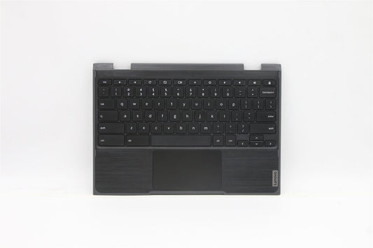 Lenovo Chromebook 300e 2nd Keyboard Palmrest Top Cover US Black 5CB1D01540