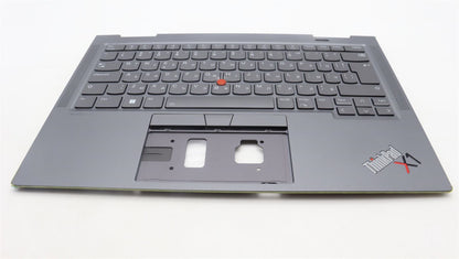 Lenovo ThinkPad X1 8th Gen Keyboard Palmrest Top Cover Bulgarian Grey 5M11H62382