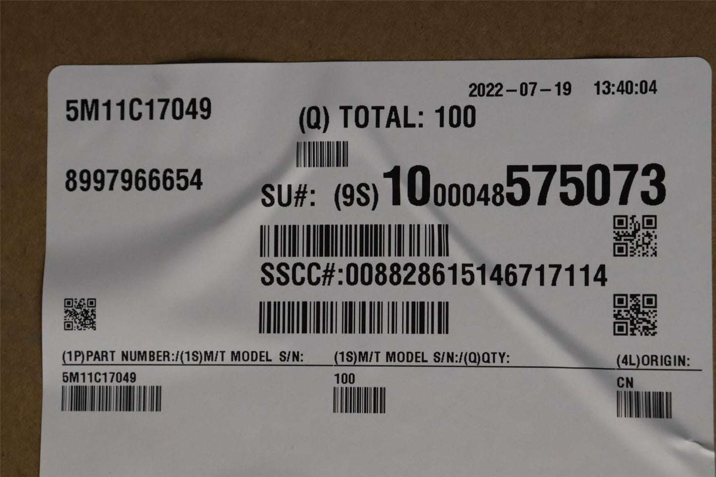 Lenovo MECH_ASM M.2 thermal kit 5M11C17049