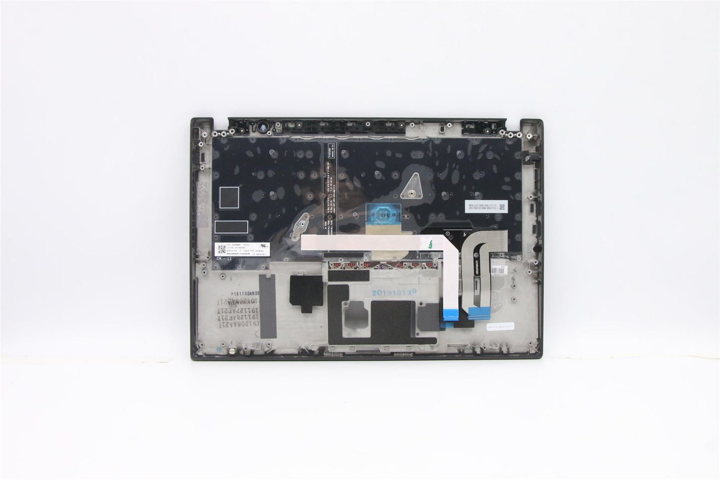 Lenovo ThinkPad T495s Keyboard Palmrest Top Cover US Europe Black 5M11A08778