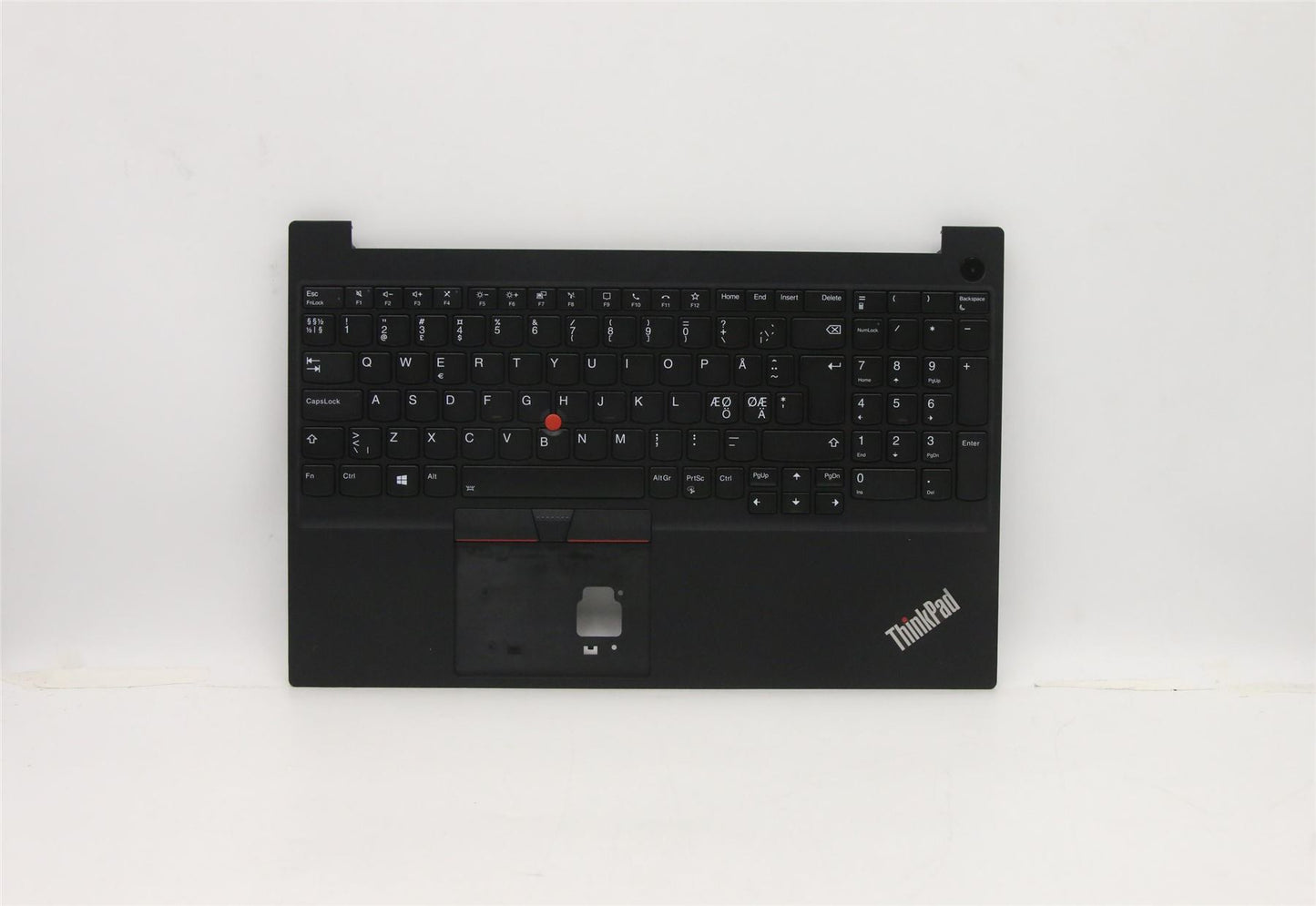 Lenovo ThinkPad E15 Gen 2 Palmrest Cover Keyboard Nordic Black 5M10W64596