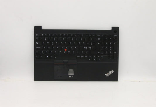 Lenovo ThinkPad E15 Gen 2 Palmrest Cover Keyboard Nordic Black 5M10W64596