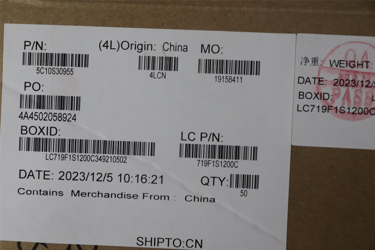 Lenovo CABLE L 83G0 M/B-IO SD/B MGE 5C10S30955