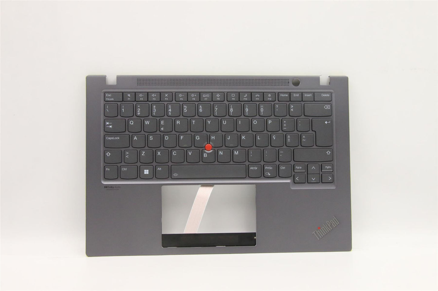 Lenovo ThinkPad T14s Gen 2 Keyboard Palmrest Top Cover Portuguese 5M11A37903