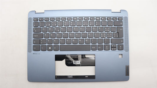 Lenovo IdeaPad 5 14IRU8 Keyboard Palmrest Top Cover Swiss Grey 5CB1L30776