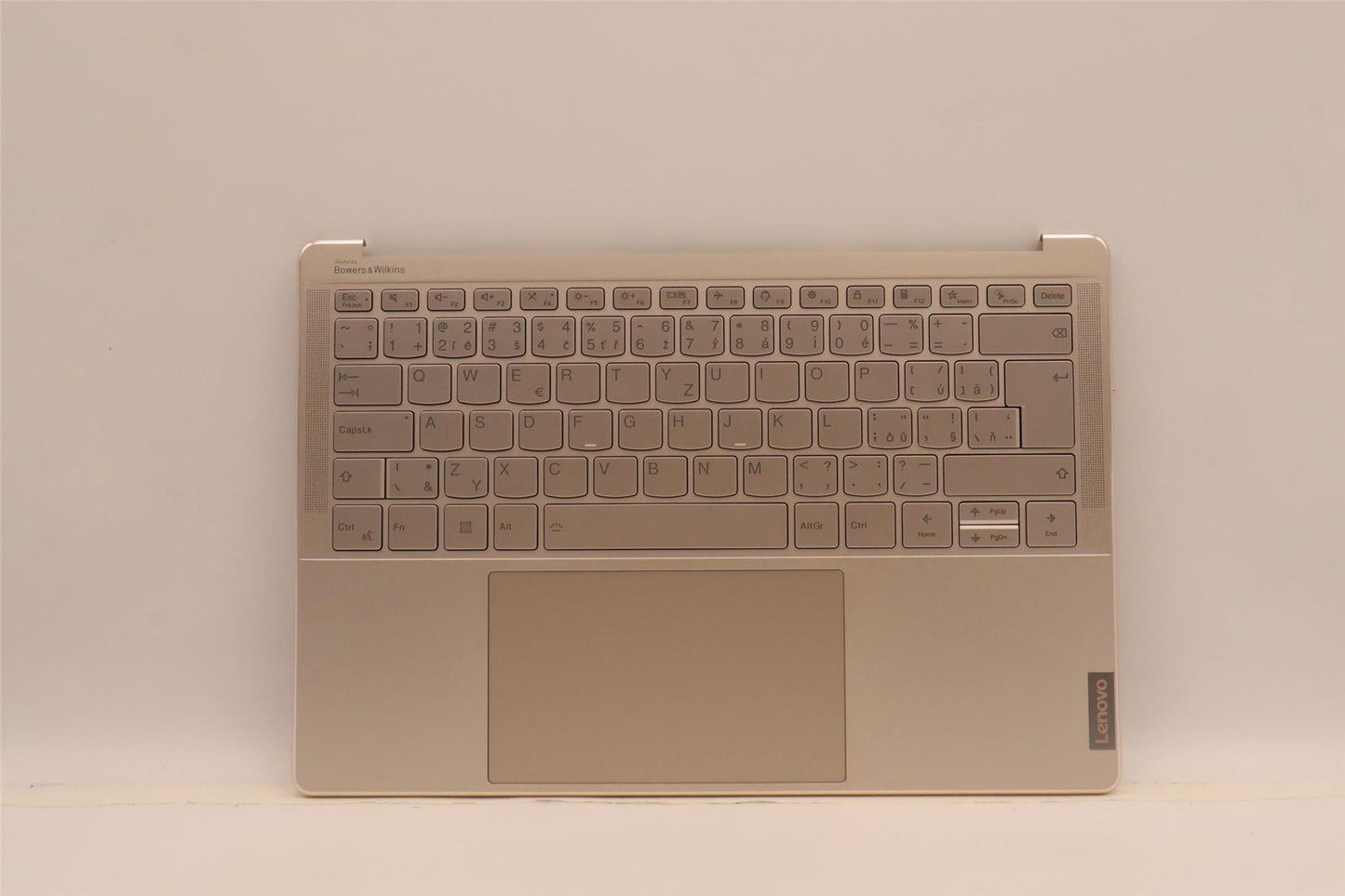 Lenovo Yoga 9 14IAP7 Palmrest Cover Touchpad Keyboard Silver 5CB1J10175