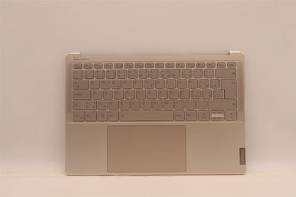 Lenovo Yoga 9 14IAP7 Palmrest Cover Touchpad Keyboard Silver 5CB1J10175