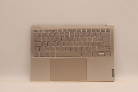 Lenovo Yoga 9 14IAP7 Palmrest Cover Touchpad Keyboard Silver 5CB1J10175
