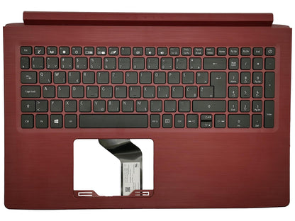 Acer Aspire A315-41G A315-53 Palmrest Cover Keyboard Red 6B.H48N2.027