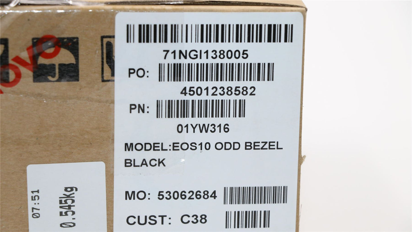 Lenovo V530-24ICB Bezel Cover DVD Optical Drive Black 01YW316