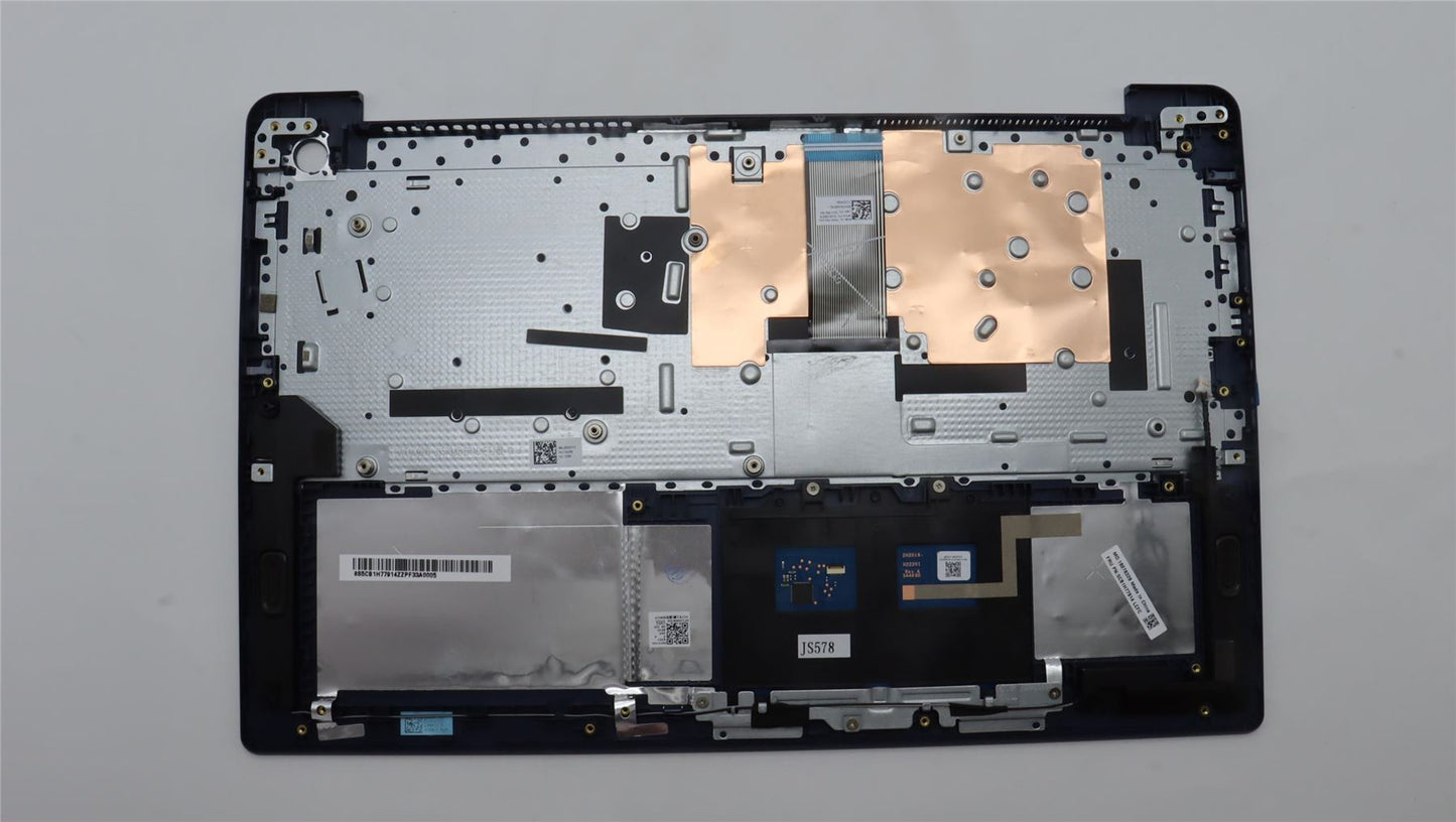 Lenovo IdeaPad 3 15IAU7 Palmrest Cover Touchpad Keyboard Abyss Blue 5CB1H77914