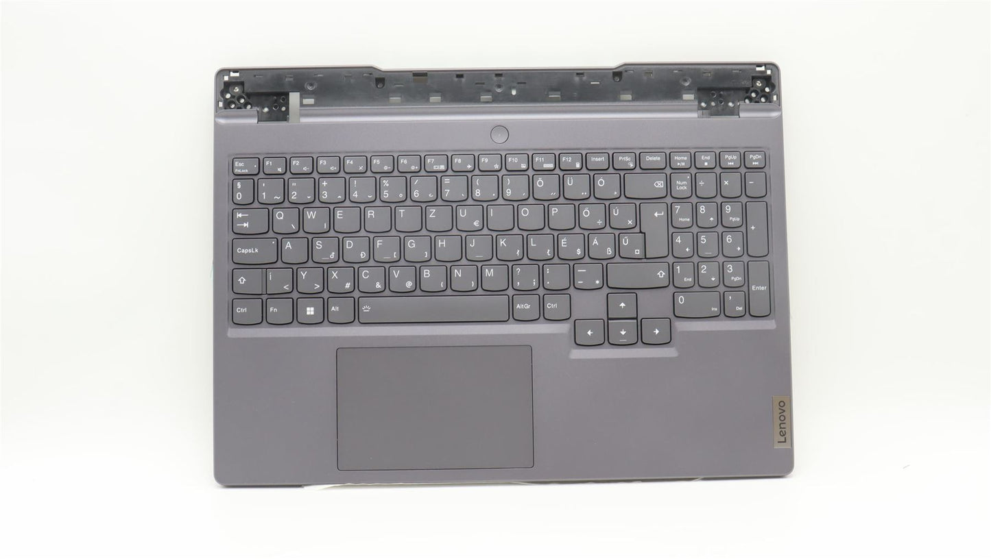 Lenovo 5 15ARH7 Palmrest Cover Touchpad Keyboard Hungarian Storm Grey 5CB1H78533