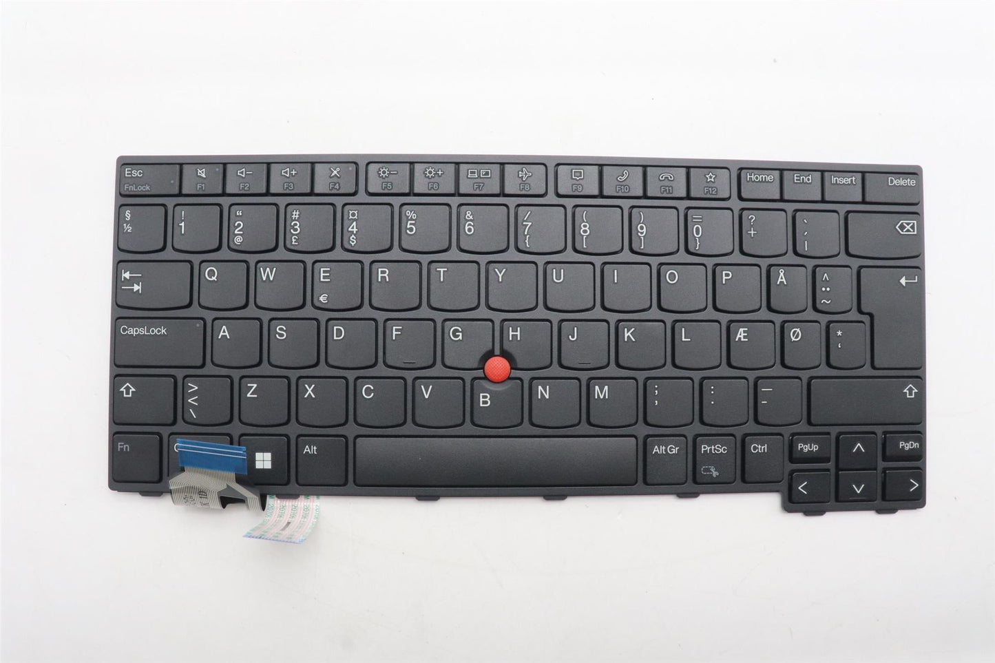 Lenovo ThinkPad P14s 4 P14s 3 L14 4 T14 4 Keyboard Danish Black 5N21D68279