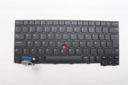 Lenovo ThinkPad P14s 4 P14s 3 L14 4 T14 4 Keyboard Danish Black 5N21D68279
