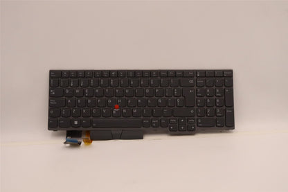 Lenovo ThinkPad T15 Gen 2 P15s Gen 2 Keyboard Spanish Grey Backlit 5N21B08423