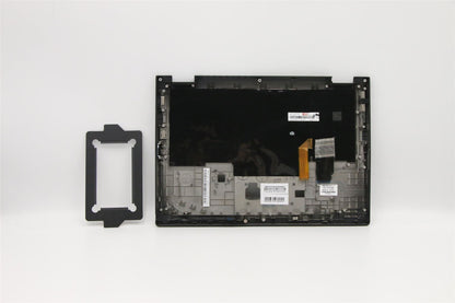 Lenovo Yoga X390 Keyboard Palmrest Top Cover Hungarian Black 02HL666