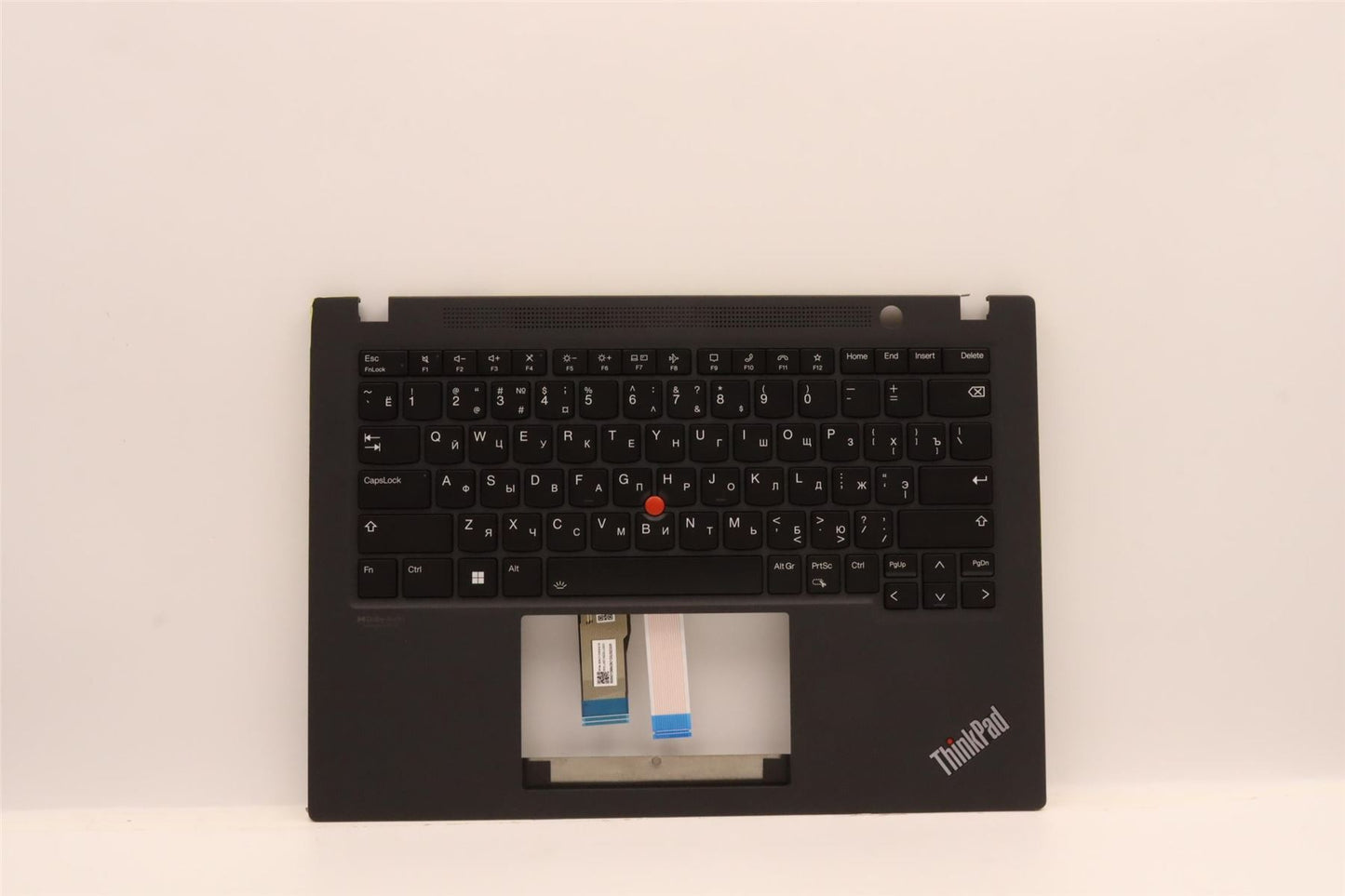 Lenovo ThinkPad T14s Gen 3 Keyboard Palmrest Top Cover Russian Black 5M11H27479