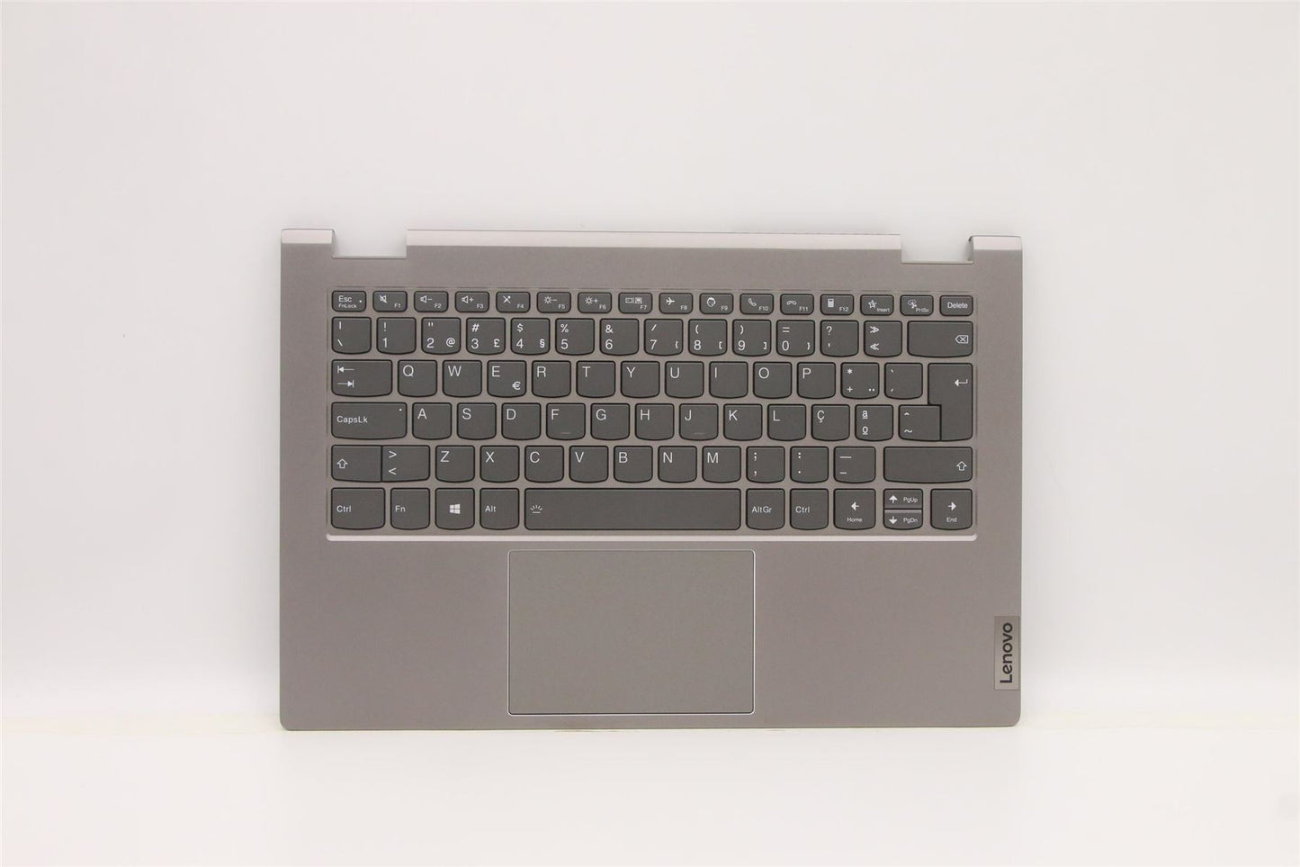 Lenovo Yoga 14s ITL Palmrest Cover Touchpad Keyboard Portuguese Grey 5CB1C92765