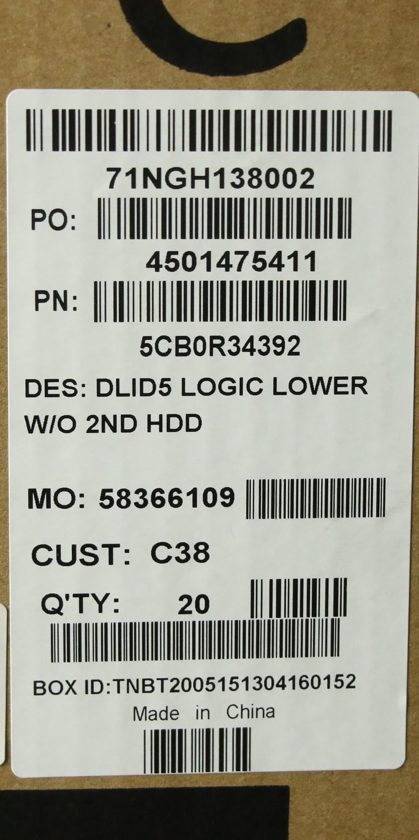 Lenovo IdeaPad 130-15AST 130-15IKB Bottom Base Lower Cover Black 5CB0R34392