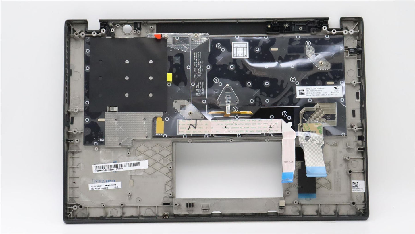 Lenovo MECH_ASM KBD W/C UKR BKLT(CHY) US BK 5M11C48013