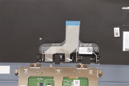 Lenovo Yoga 7 14ARB7 Keyboard Palmrest Top Cover German Grey 5CB1J11094